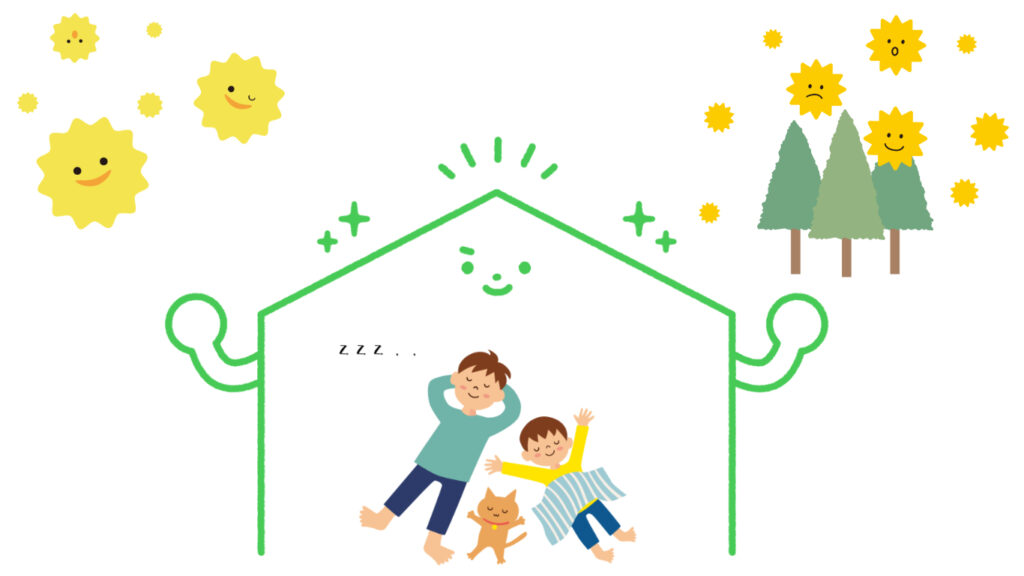 花粉症の強い味方！？全館空調